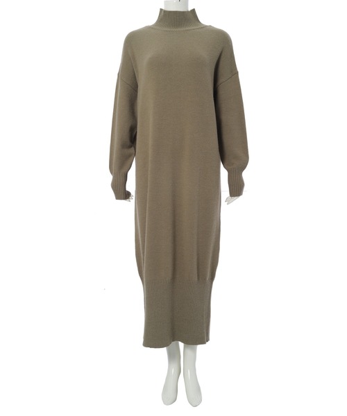 Theory 24SS ウォッシャブル ロング ニット ワンピース Theory 24SS ウォッシャブル ロング ニット ワンピース ブラック