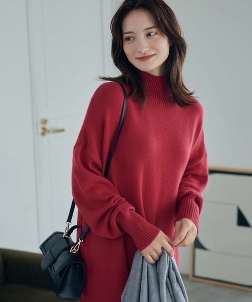 fifth（フィフス）の「【ウォッシャブル】ハイネックロング