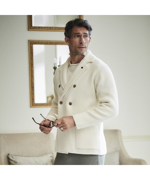 g-stage（ジーステージ）の「イタリアンヤーン ダブルブレスト