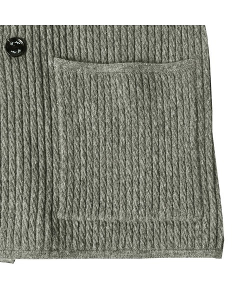 エトネ ETONNE ダブルテーラードジャケット ニット地 大きめ