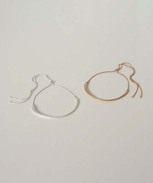 GOLDY（ゴールディ）の「【GOLDY】アーチ ライン バック ロング ネックレス / 3230908（ネックレス・レディース・シルバー/ゴールド/ゴールド系その他2/シルバー系その他・FREE）」の13枚目の写真