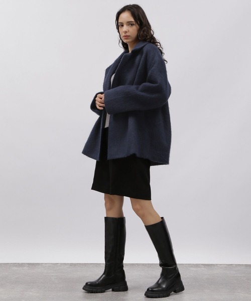 LAKOLE(ラコレ)の「12ゲージ/Vネックニットプルオーバー / 989153(ニット/セーター・レディース・ブラック/オフホワイト/グレー/マスタード・SMALL/MEDIUM)」の20枚目の写真