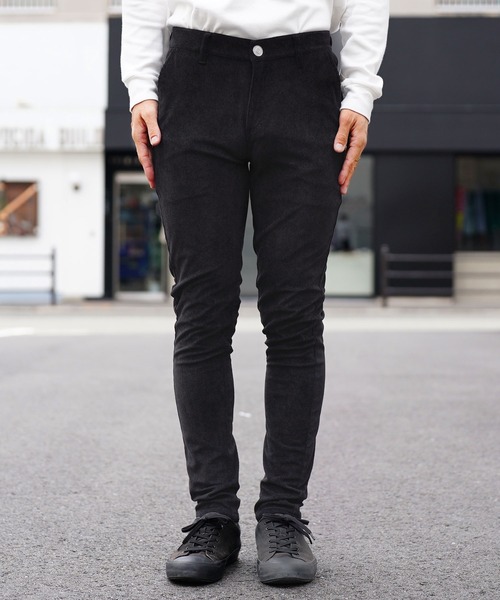 roshell（ロシェル）の「ストレッチコーディロイスキニーパンツ（その他パンツ・メンズ・チャコールグレー/ブラック・MEDIUM/LARGE）」の12枚目の写真
