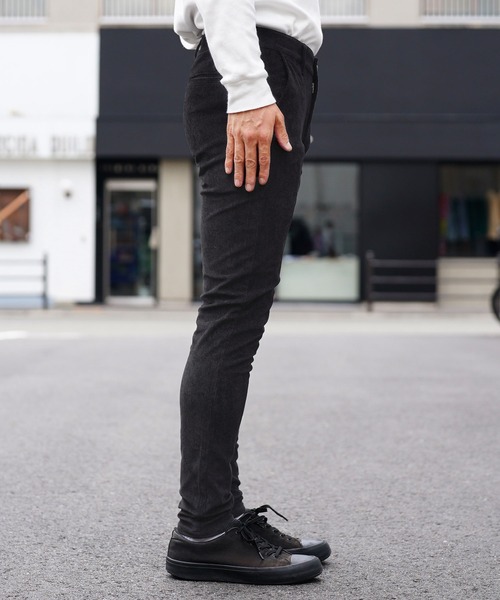 roshell（ロシェル）の「ストレッチコーディロイスキニーパンツ（その他パンツ・メンズ・チャコールグレー/ブラック・MEDIUM/LARGE）」の13枚目の写真