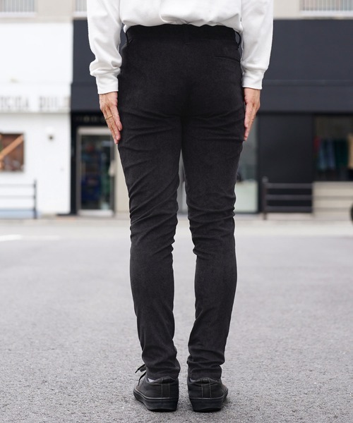 roshell（ロシェル）の「ストレッチコーディロイスキニーパンツ（その他パンツ・メンズ・チャコールグレー/ブラック・MEDIUM/LARGE）」の14枚目の写真