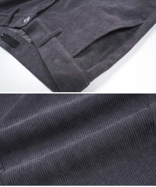 roshell（ロシェル）の「ストレッチコーディロイスキニーパンツ（その他パンツ・メンズ・チャコールグレー/ブラック・MEDIUM/LARGE）」の11枚目の写真
