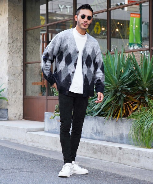 roshell（ロシェル）の「ストレッチコーディロイスキニーパンツ（その他パンツ・メンズ・チャコールグレー/ブラック・MEDIUM/LARGE）」の5枚目の写真