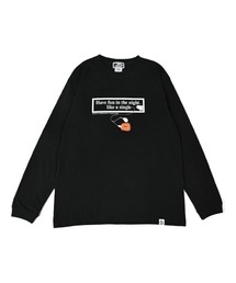 NOTHINKER（ノーシンカー）の「Have fun in the nights Long T-shirt（Tシャツ/カットソー）」