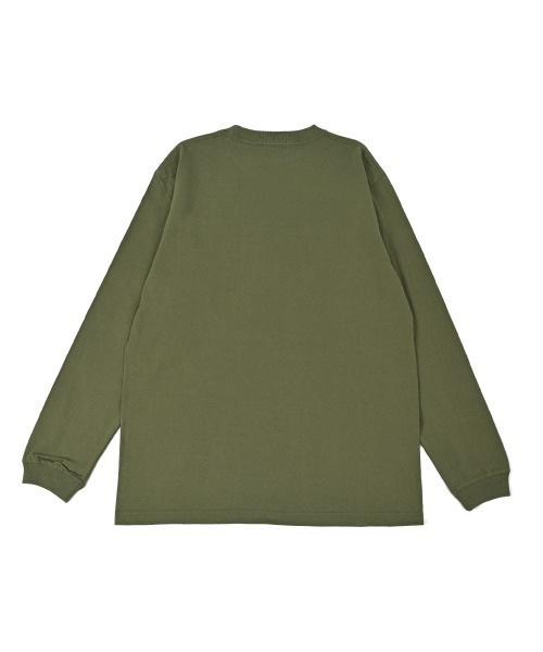 NOTHINKER(ノーシンカー)の「Have fun in the nights Long T-shirt(Tシャツ/カットソー・メンズ・ライトオリーブ/ブラック・LARGE/X-LARGE/MEDIUM)」の3枚目の写真