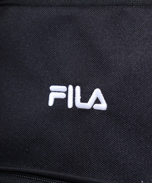 FILA（フィラ）の「FILA ＦＩＬＡ　ロールラウンドＤパック（バックパック/リュック・レディース・ブラック×ホワイト/ブラック×ブラック・FREE）」の7枚目の写真