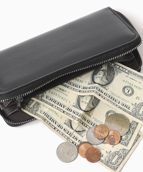 ROOPTOKYO（ループトウキョウ）の「長財布（財布・メンズ・ブラック/ダークブラウン・FREE）」の6枚目の写真