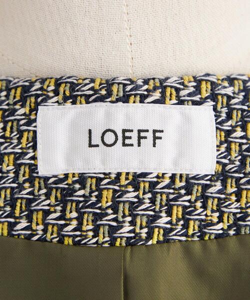 LOEFF（ロエフ）の「＜LOEFF＞フリンジ ツイード ベスト（ベスト