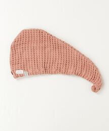 HAPPY PLACE（ハッピープレイス）の「HAPPY PLACE WEIGHTLESS WAFFLE HAIR WRAP/ワッフルヘアーラップ（タオル）」