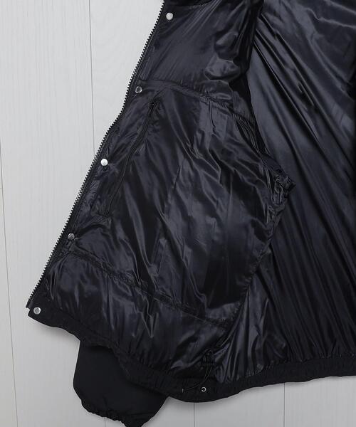 H　BEAUTY&YOUTH UNITED ARROWS（エイチビューティーアンドユースユナイテッドアローズ）の「＜H＞ポリエステルシルクダウンジャケット（ダウンジャケット/コート・レディース・ブラック・M/S）」の7枚目の写真