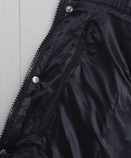 H　BEAUTY&YOUTH UNITED ARROWS（エイチビューティーアンドユースユナイテッドアローズ）の「＜H＞ポリエステルシルクダウンジャケット（ダウンジャケット/コート・レディース・ブラック・M/S）」の8枚目の写真