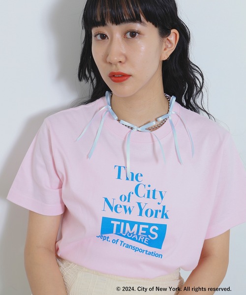 Ray BEAMS(レイビームス)の「Ray BEAMS / ボールチェーン リボン ネックレス(ネックレス・レディース・ホワイト/サックスブルー・ONE SIZE)」の11枚目の写真