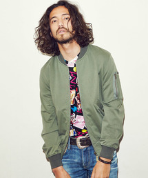 HYSTERIC GLAMOUR（ヒステリックグラマー）の「ハイゲ-ジ裏毛 MA-1 JK