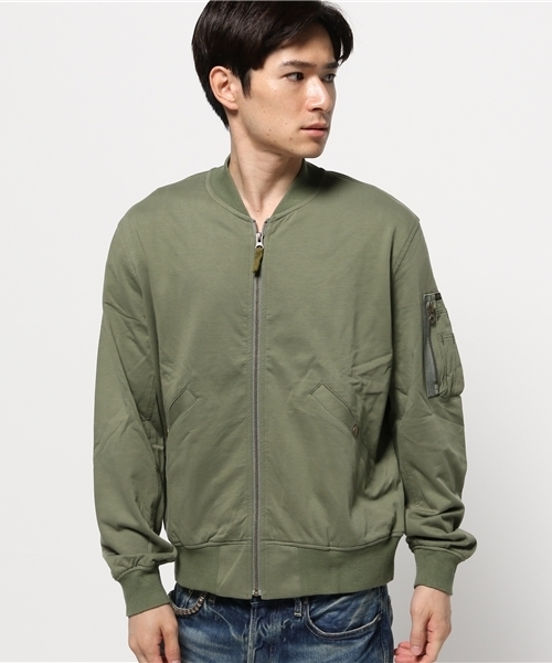 HYSTERIC GLAMOUR（ヒステリックグラマー）の「ハイゲ-ジ裏毛 MA-1 JK