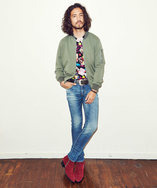 HYSTERIC GLAMOUR（ヒステリックグラマー）の「ハイゲ-ジ裏毛 MA-1 JK