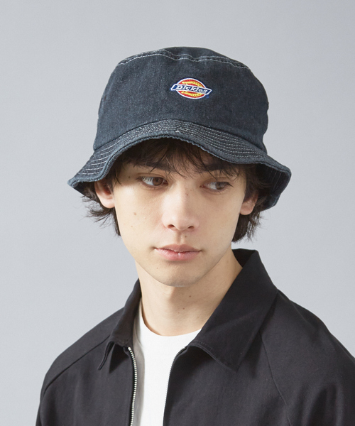 ABAHOUSE(アバハウス)の「【DICKIES/ディッキーズ】DENIM BUCKET HAT/デニムバケットハット(ハット・メンズ・ブルー/インディゴブルー/ブラック・フリー)」の2枚目の写真