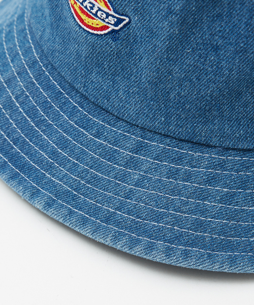 ABAHOUSE(アバハウス)の「【DICKIES/ディッキーズ】DENIM BUCKET HAT/デニムバケットハット(ハット・メンズ・ブルー/インディゴブルー/ブラック・フリー)」の12枚目の写真
