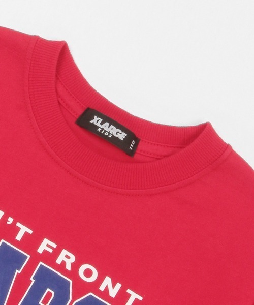 XLARGE KIDS(エクストララージキッズ)の「カレッジロゴ長袖Tシャツ(Tシャツ/カットソー・キッズ・ホワイト/レッド/ブラック・80cm/90cm/100cm/110cm/120cm/130cm/140cm)」の13枚目の写真