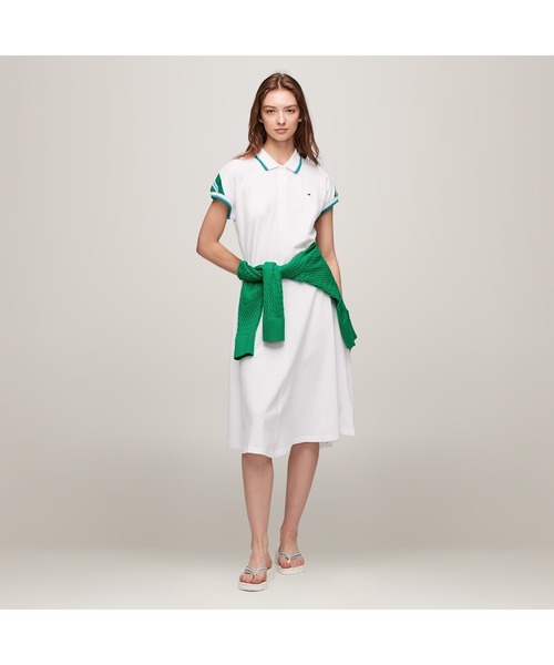 TOMMY HILFIGER（トミーヒルフィガー）の「【オンライン限定】ウェッジストライプビーチサンダル（サンダル・レディース・ネイビー/アイボリー・23cm/23.5cm/24cm）」の9枚目の写真