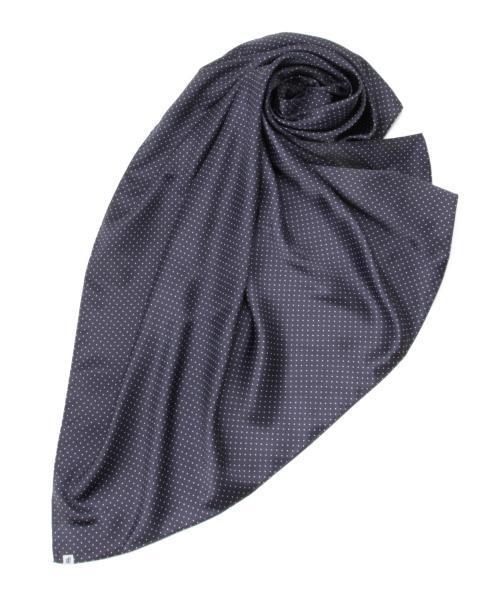 BEAMS BOY（ビームスボーイ）の「BEAMS BOY / ドット スカーフ（バンダナ/スカーフ・レディース・インディゴブルー/ネイビー・ONE SIZE）」の4枚目の写真