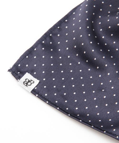 BEAMS BOY（ビームスボーイ）の「BEAMS BOY / ドット スカーフ（バンダナ/スカーフ・レディース・インディゴブルー/ネイビー・ONE SIZE）」の5枚目の写真