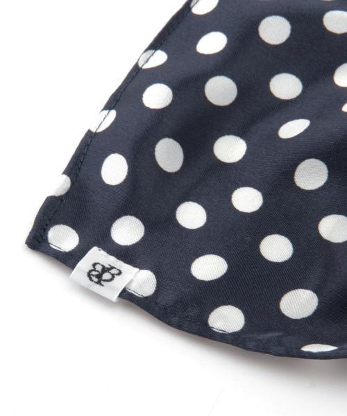 BEAMS BOY（ビームスボーイ）の「BEAMS BOY / ドット スカーフ（バンダナ/スカーフ・レディース・インディゴブルー/ネイビー・ONE SIZE）」の7枚目の写真