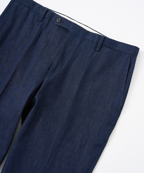 417 EDIFICE（フォーワンセブンエディフィス）の「【MOONLIGHT CLOTHING】DENIM PANTS（デニムパンツ・メンズ・ブルー系その他・36/38/40/42）」の4枚目の写真