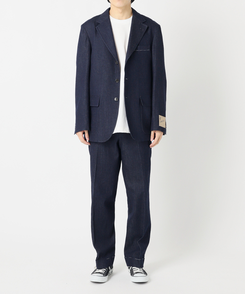 417 EDIFICE（フォーワンセブンエディフィス）の「【MOONLIGHT CLOTHING】DENIM PANTS（デニムパンツ・メンズ・ブルー系その他・36/38/40/42）」の12枚目の写真