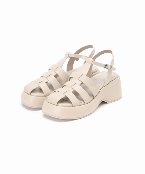 LE TALON(ルタロン)の「グルカボリュームソールサンダル(サンダル・レディース・ブラック系その他/アイボリー・SMALL/MEDIUM/LARGE/X-LARGE)」の5枚目の写真