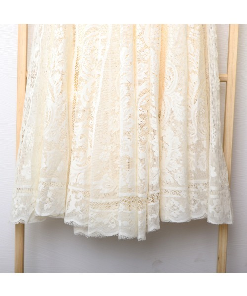 Miniministore（ミニミニストア）の「総レーススカート レディース ボトムス（スカート・レディース・ベージュ/ブラック/ホワイト・FREE）」の19枚目の写真