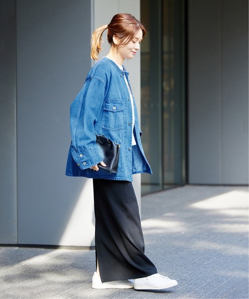JOURNAL STANDARD（ジャーナルスタンダード）の「《追加５》デニムカバーオール（デニムジャケット・レディース・ブルー系その他・FREE）」の20枚目の写真