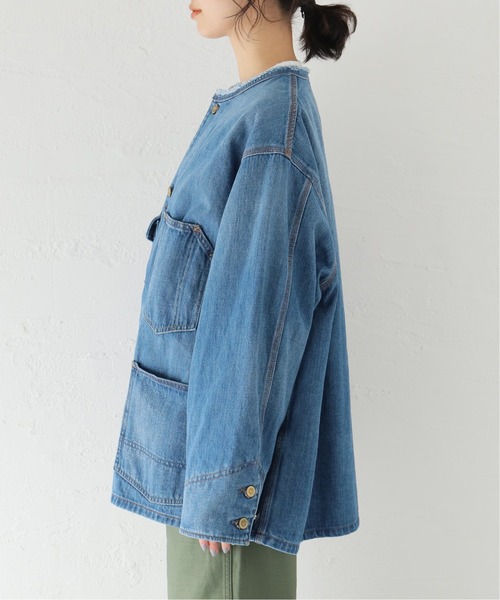 JOURNAL STANDARD（ジャーナルスタンダード）の「《追加５》デニムカバーオール（デニムジャケット・レディース・ブルー系その他・FREE）」の10枚目の写真