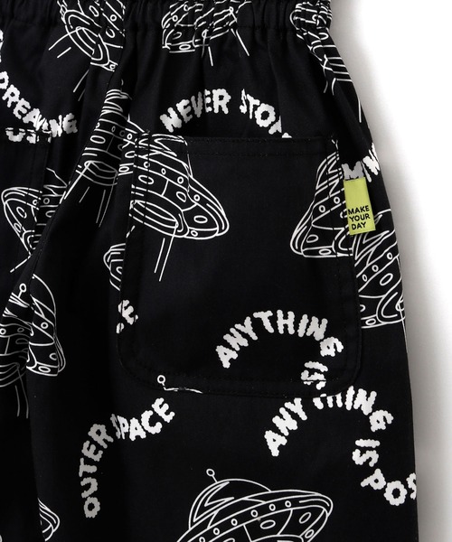 MAKE YOUR DAY（メイクユアデイ）の「セットアップできるUFO総柄パンツ■80～140cm（その他パンツ・キッズ・ブラック/オリーブ・80/90/100/110/120/130/140）」の17枚目の写真