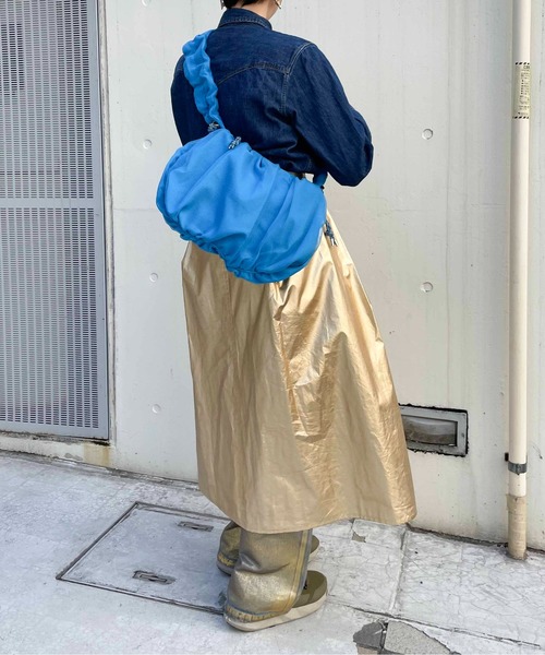 CONTROL FREAK / CTFK（コントロールフリーク）の「CONTROL FREAK(コントロールフリーク)シアークロワッサンバッグ（ショルダーバッグ・レディース・ブルー/グレー/ブラック・FREE）」の15枚目の写真