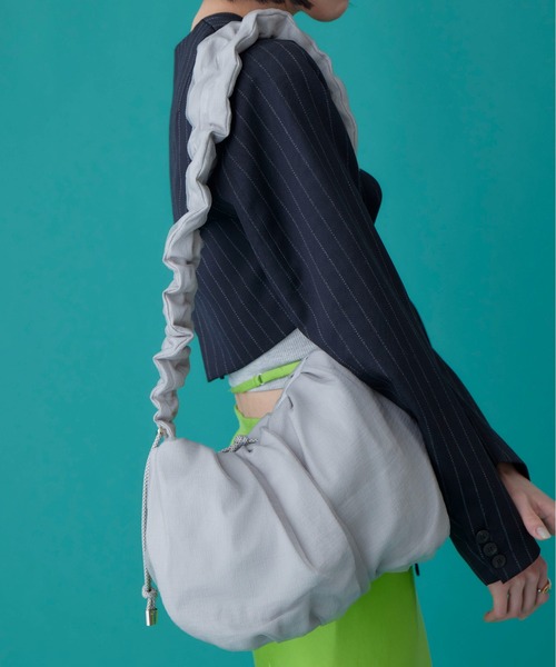 CONTROL FREAK / CTFK（コントロールフリーク）の「CONTROL FREAK(コントロールフリーク)シアークロワッサンバッグ（ショルダーバッグ・レディース・ブルー/グレー/ブラック・FREE）」の7枚目の写真