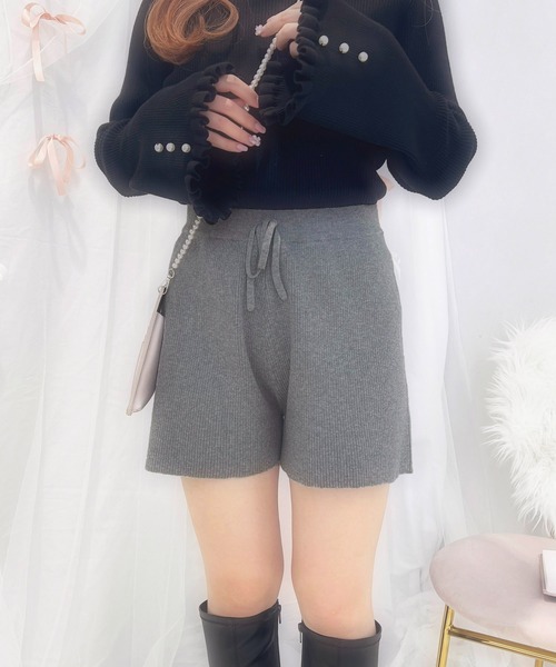apres jour(アプレジュール)の「French girly collection リボン付きショートパンツ【ZOZOTOWN限定アイテム】(その他パンツ・レディース・ブラック/グレー/アイボリー・フリー/X-LARGE)」の17枚目の写真