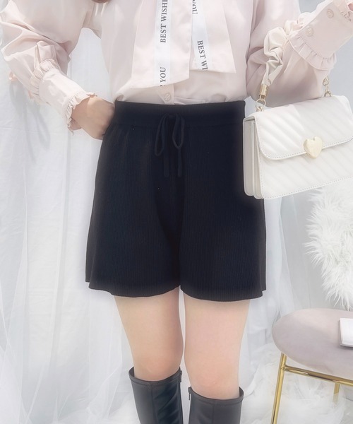 apres jour(アプレジュール)の「French girly collection リボン付きショートパンツ【ZOZOTOWN限定アイテム】(その他パンツ・レディース・ブラック/グレー/アイボリー・フリー/X-LARGE)」の21枚目の写真