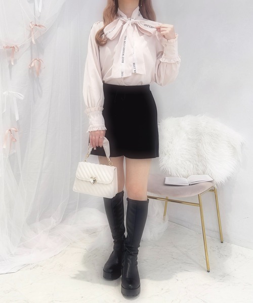 apres jour(アプレジュール)の「French girly collection リボン付きショートパンツ【ZOZOTOWN限定アイテム】(その他パンツ・レディース・ブラック/グレー/アイボリー・フリー/X-LARGE)」の15枚目の写真