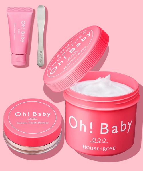 ハウス オブ ローゼ(ハウス オブ ローゼ)の「ハウスオブローゼ /ZOZO限定Oh!Babyセット(ボディ スムーザー N+Oh!Baby スムースフィニッシュパウダー)(ボディケアキット/ギフトセット・レディース・その他・FREE)」の1枚目の写真