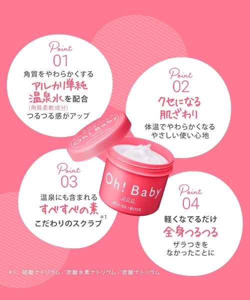 ハウス オブ ローゼ(ハウス オブ ローゼ)の「ハウスオブローゼ /ZOZO限定Oh!Babyセット(ボディ スムーザー N+Oh!Baby スムースフィニッシュパウダー)(ボディケアキット/ギフトセット・レディース・その他・FREE)」の4枚目の写真
