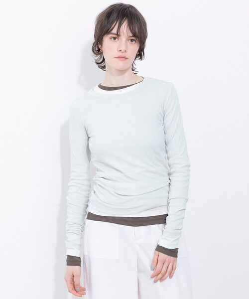 【セール】ガーゼフライス ロングスリーブ（Tシャツ/カットソー）｜NAVE（ネイヴ）