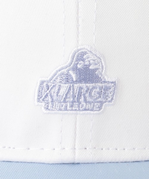 XLARGE KIDS(エクストララージキッズ)の「ゴリラ刺しゅうキャップ(キャップ・キッズ・サックスブルー/ブラック/ライトグリーン/パープル・M(48-52cm)/L(52-56cm))」の5枚目の写真