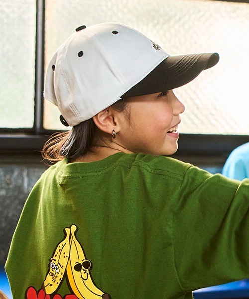 XLARGE KIDS(エクストララージキッズ)の「ゴリラ刺しゅうキャップ(キャップ・キッズ・サックスブルー/ブラック/ライトグリーン/パープル・M(48-52cm)/L(52-56cm))」の17枚目の写真
