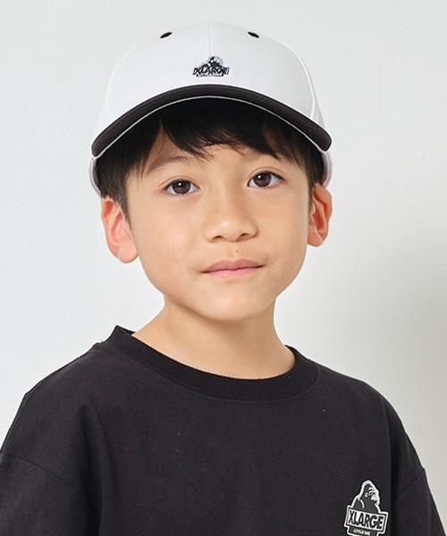XLARGE KIDS(エクストララージキッズ)の「ゴリラ刺しゅうキャップ(キャップ・キッズ・サックスブルー/ブラック/ライトグリーン/パープル・M(48-52cm)/L(52-56cm))」の20枚目の写真