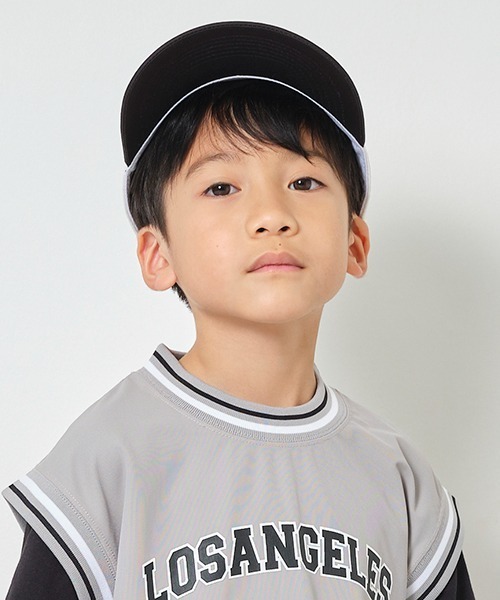 XLARGE KIDS(エクストララージキッズ)の「ゴリラ刺しゅうキャップ(キャップ・キッズ・サックスブルー/ブラック/ライトグリーン/パープル・M(48-52cm)/L(52-56cm))」の21枚目の写真