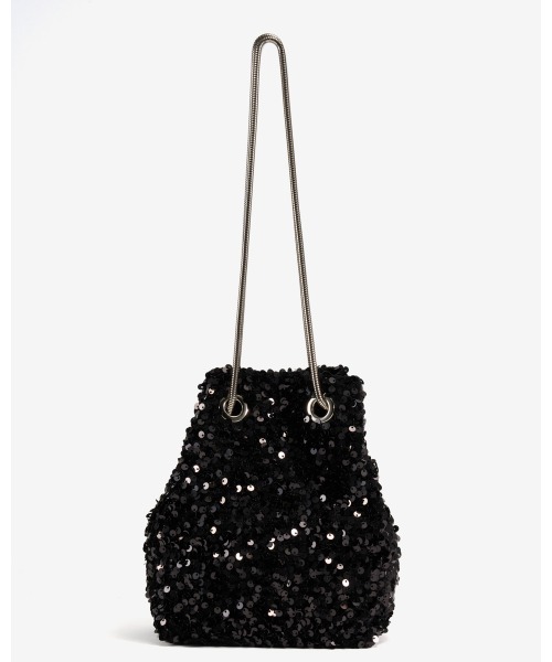 &Robu.（アンドロブ）の「スパンコール 2wayバッグ オケージョン 結婚式 お呼ばれ パーティ（ショルダーバッグ・レディース・ベージュ系その他2/シルバー/ブラック/ベージュ系その他/グレー/ライトグレー/ブラック×ゴールド/グリーン/ネイビー系/ブラウン系その他・FREE）」の15枚目の写真